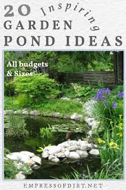 20 beautiful backyard pond ideas for