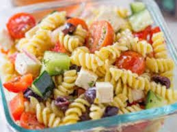 greek pasta with feta salad nutrition