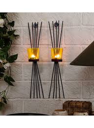2 Piece Metal Wall Sconce Hanging
