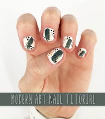 modern art nail tutorial morthunder