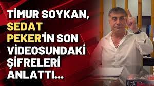 Timur Soykan, Sedat Peker'in son videosundaki şifreleri anlattı... - YouTube