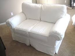 White Couch Cover Furniture Slipcovers