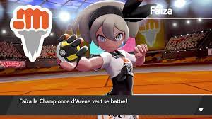 Pokémon Épée et Pokémon Bouclier - Faïza, la Championne de type Combat -  Eternia