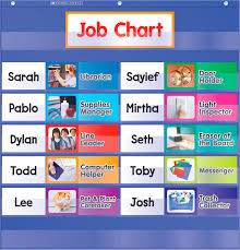 32 Detailed Preschool Class Helper Chart