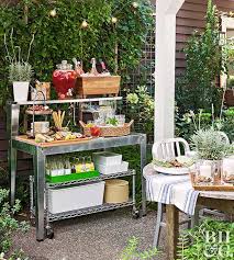 9 Potting Bench With Storage Ideas For