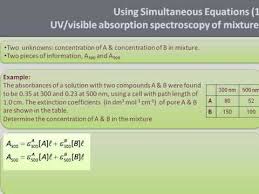 Simultaneous Equations For Chemical