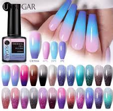 color changing thermal gel nail polish