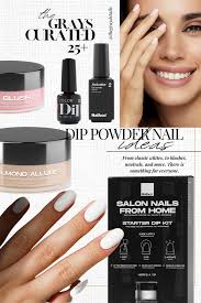 25 dip powder nail ideas the gray