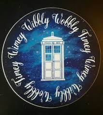 Doctor Who Tardis Wibbly Wobbly Timey