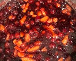 grand marnier cranberry sauce with