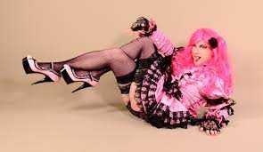 Wallpaper : sissy, stockings, fishnet, heels, pumps, pleaser, plateau,  pink, pinkhair, hot, sexy, Crossdress, crossplay, travestie 2000x1160 - -  968445 - HD Wallpapers - WallHere