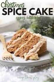 Eggnog Spice Cake gambar png