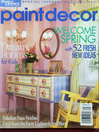 better homes and gardens paint magazine