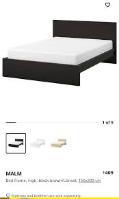 Ikea Bed Mattress Side Table Furniture