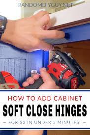 soft close cabinet hinges on