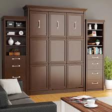 Find murphy bed in canada | visit kijiji classifieds to buy, sell, or trade almost anything! Brisbane Queen Portrait Wall Bed With Two Side Towers Walnut Costco