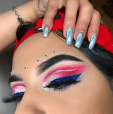 fourth of july inspired makeup looks