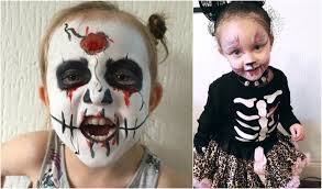 amazing halloween face painting