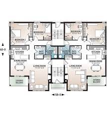 Bathroom Modern Apartment House Plan