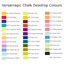 Versamagic Dewdrop Chalk Pads Chalk Ink Fingerprint Ink