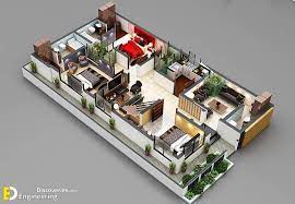 35 Stylish Modern Home 3d Floor Plans