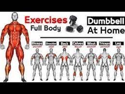 Workout Plan At Home With Dumbbells