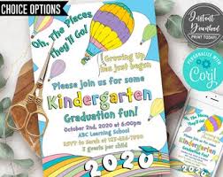 5 out of 5 stars. Oh The Places You Will Go Graduation Invitation Etsy