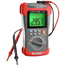 This multimeter tests ac voltage, dc voltage, dc current, continuity, resistance, transistor and battery test. Facom 714a Automotive Multimeter Mister Worker