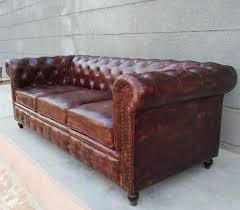 three seater antique chesterfield sofa