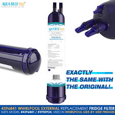 The most common reason for replacing the water filter is when performing routine refrigerator maintenance. Consumer Electronics Whirlpool Fast Fill Refrigerator Water Filter 4396841 4396841wf Tv Video Audio Accessories