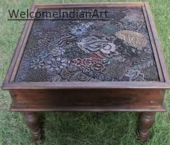 Indian Antique Wooden Coffee Table