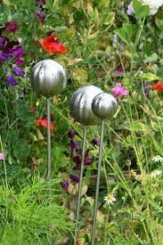Stainless Steel Silver Garden Ornaments