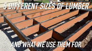5 diffe lumber sizes how we use