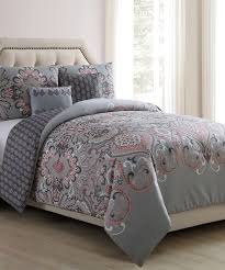 Gray Blush Amherst Comforter Set