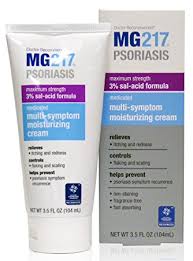 Amazon Com Mg217 Psoriasis Cream 3 Salicylic Acid Multi Symptom