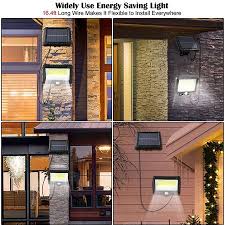 2pcs solar lights outdoor waterproof