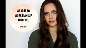 wear it to work makeup tutorial
