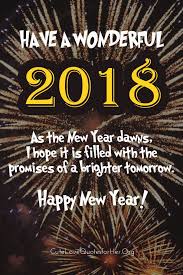 New year wishes for friends: Wonderful New Year 2018 Quotes To Wish Family Friends New Year S Eve Wishes New Years Eve Images Happy New Year 2018