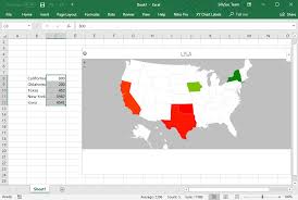 How To Make A Geographic Heat Map In Excel