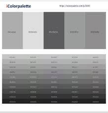 A metallic color is a color that appears to be that of a polished metal. 1 Latest Color Schemes With Pewter And Gray Color Tone Combinations 2021 Icolorpalette
