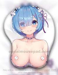 Re Zero Rem Hentai Mouse Pad | Re:Zero Starting Life in Another World -  Oppai Mousepad