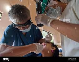 u s navy dentist hi res stock