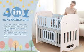 baby crib baby cot bed with storage