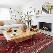 9 warm colored rugs to make your e