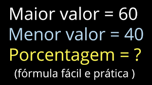 a porcenem entre dois valores