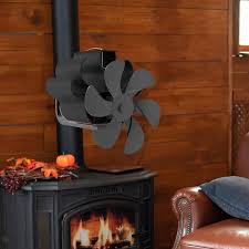 flue pipe heat powered fireplace fan 6