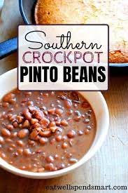 crockpot pinto beans eat well spend smart