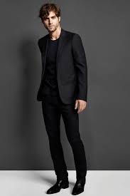 See more ideas about mens outfits, mens fashion, fashion. Tyler J Brand Black Outfit Men All Black Mens Suit Mens Outfits
