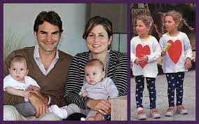 On the morning of july 24th 2009, federer sent a facebook message to his fans around the globe about the arrival of his twin girls in the world. The Roger Federer Twins How Cool Would It Be If They One Day Played Doubles On The Tour