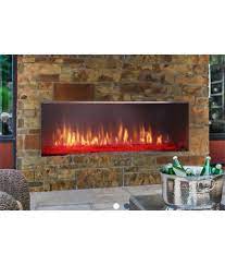 Linear Gas Fireplace Outdoor Fireplaces
